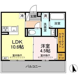 ヒルズスクエアの物件間取画像